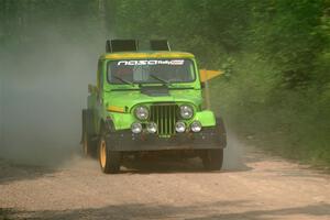 Mike Purzycki / Matt Wernette Jeep Scrambler on SS3, Woodtick Hollow.