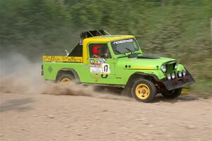 Mike Purzycki / Matt Wernette Jeep Scrambler on SS3, Woodtick Hollow.