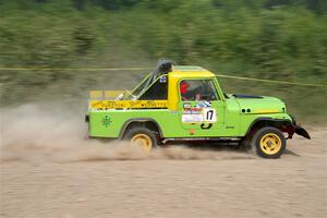 Mike Purzycki / Matt Wernette Jeep Scrambler on SS3, Woodtick Hollow.