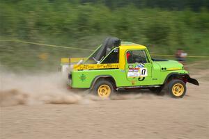 Mike Purzycki / Matt Wernette Jeep Scrambler on SS3, Woodtick Hollow.