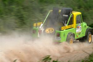 Mike Purzycki / Matt Wernette Jeep Scrambler on SS3, Woodtick Hollow.