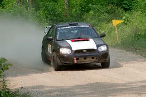 Mike Ryan's Subaru Impreza 2.5RS on SS3, Woodtick Hollow.