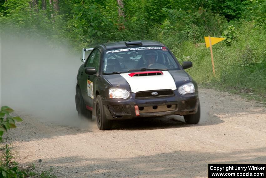 Mike Ryan's Subaru Impreza 2.5RS on SS3, Woodtick Hollow.