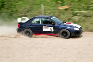 Mike Ryan's Subaru Impreza 2.5RS on SS3, Woodtick Hollow.