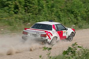 Eric Anderson / Taylor Haelterman Toyota Celica GTS on SS3, Woodtick Hollow.