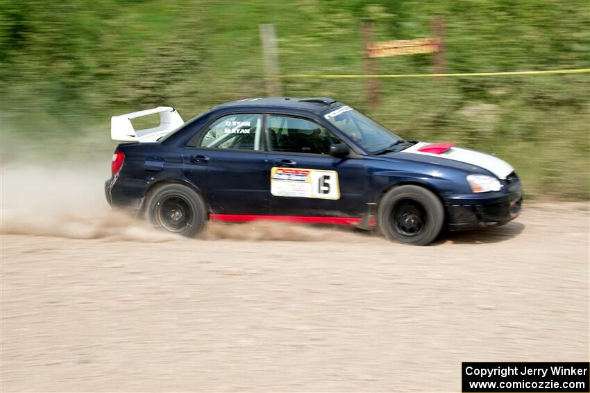 Mike Ryan's Subaru Impreza 2.5RS on SS3, Woodtick Hollow.