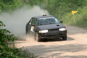 Jacob Kennedy / James Smith Ford Escort GT on SS3, Woodtick Hollow.