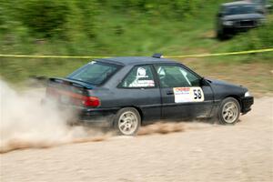 Jacob Kennedy / James Smith Ford Escort GT on SS3, Woodtick Hollow.