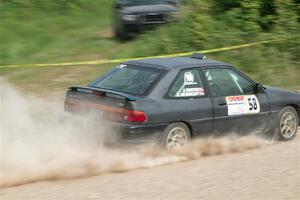 Jacob Kennedy / James Smith Ford Escort GT on SS3, Woodtick Hollow.