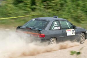 Jacob Kennedy / James Smith Ford Escort GT on SS3, Woodtick Hollow.