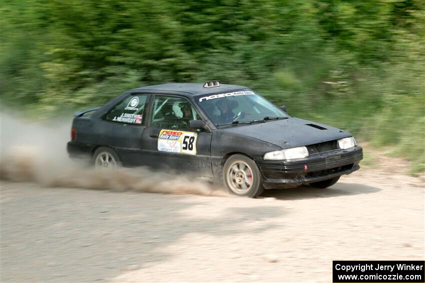 Jacob Kennedy / James Smith Ford Escort GT on SS3, Woodtick Hollow.