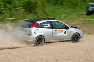 Srikanth Nayini / Otis Lee Miller Ford Focus SVT on SS3, Woodtick Hollow.