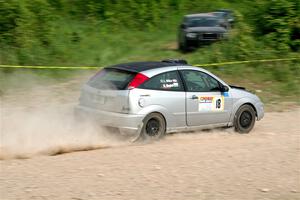 Srikanth Nayini / Otis Lee Miller Ford Focus SVT on SS3, Woodtick Hollow.