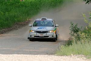 Sam Jacques / Trevor LaCombe Subaru Impreza on SS4, Hollow Woodtick.