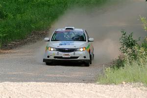 Sam Jacques / Trevor LaCombe Subaru Impreza on SS4, Hollow Woodtick.