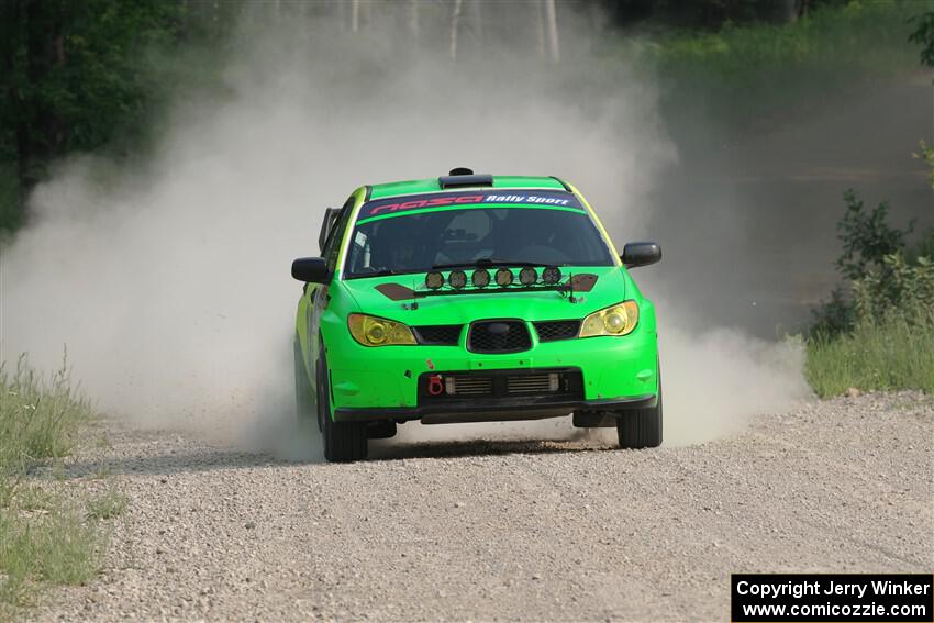 Mike Engle / Morgan Engle Subaru WRX STi on SS4, Hollow Woodtick.