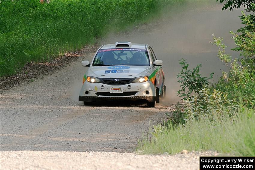 Sam Jacques / Trevor LaCombe Subaru Impreza on SS4, Hollow Woodtick.