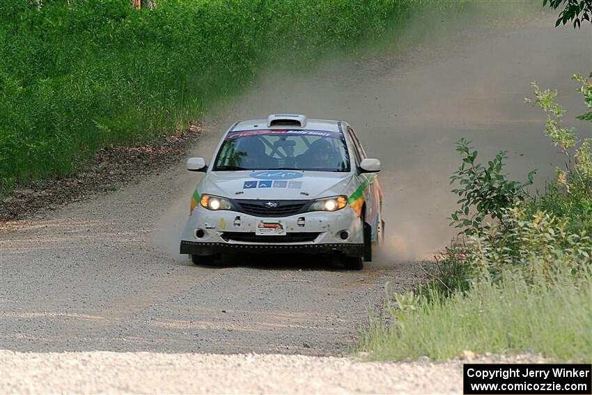 Sam Jacques / Trevor LaCombe Subaru Impreza on SS4, Hollow Woodtick.