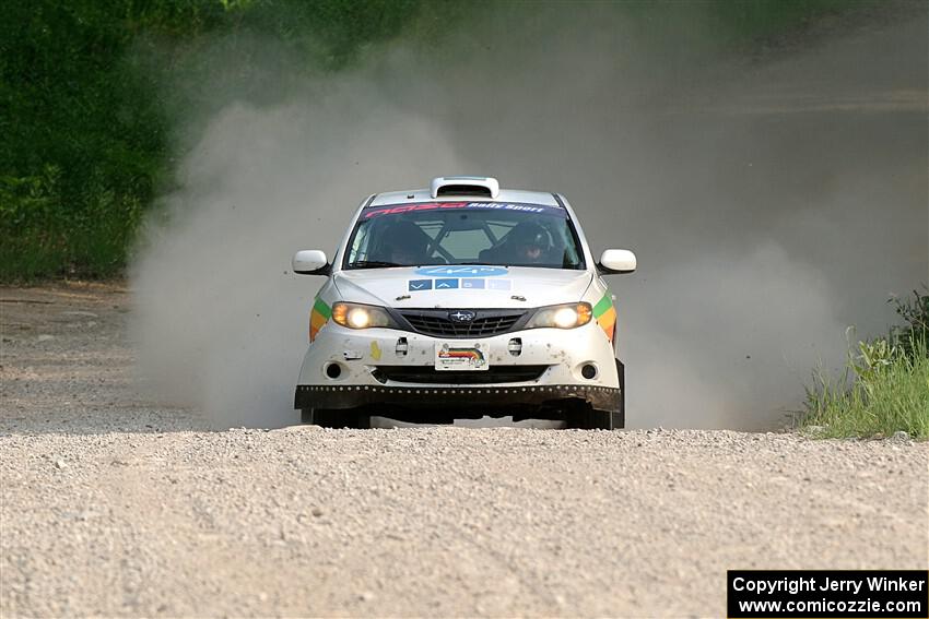 Sam Jacques / Trevor LaCombe Subaru Impreza on SS4, Hollow Woodtick.