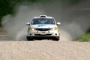 Sam Jacques / Trevor LaCombe Subaru Impreza on SS4, Hollow Woodtick.