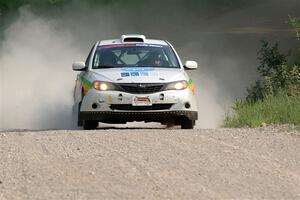 Sam Jacques / Trevor LaCombe Subaru Impreza on SS4, Hollow Woodtick.