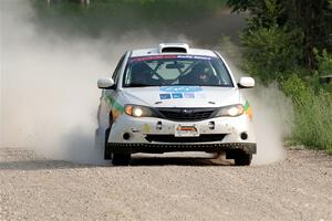 Sam Jacques / Trevor LaCombe Subaru Impreza on SS4, Hollow Woodtick.