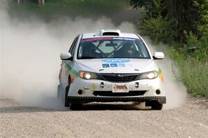 Sam Jacques / Trevor LaCombe Subaru Impreza on SS4, Hollow Woodtick.