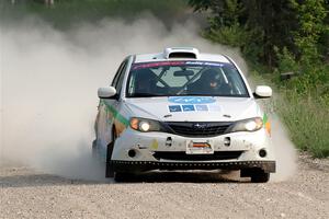 Sam Jacques / Trevor LaCombe Subaru Impreza on SS4, Hollow Woodtick.