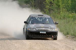 Nick Lyle / Kevin Dobrowolski Honda Civic Si on SS4, Hollow Woodtick.