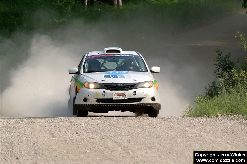 Sam Jacques / Trevor LaCombe Subaru Impreza on SS4, Hollow Woodtick.