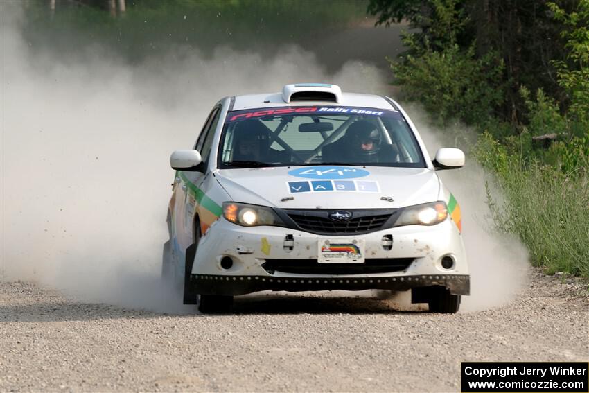 Sam Jacques / Trevor LaCombe Subaru Impreza on SS4, Hollow Woodtick.