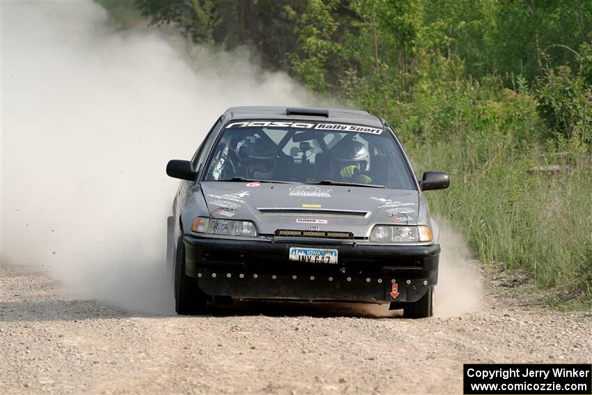 Nick Lyle / Kevin Dobrowolski Honda Civic Si on SS4, Hollow Woodtick.