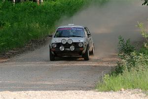 Mark Rokus / Mike Van Alphen VW GTI on SS4, Hollow Woodtick.