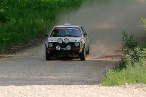 Mark Rokus / Mike Van Alphen VW GTI on SS4, Hollow Woodtick.