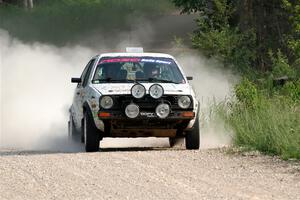 Mark Rokus / Mike Van Alphen VW GTI on SS4, Hollow Woodtick.