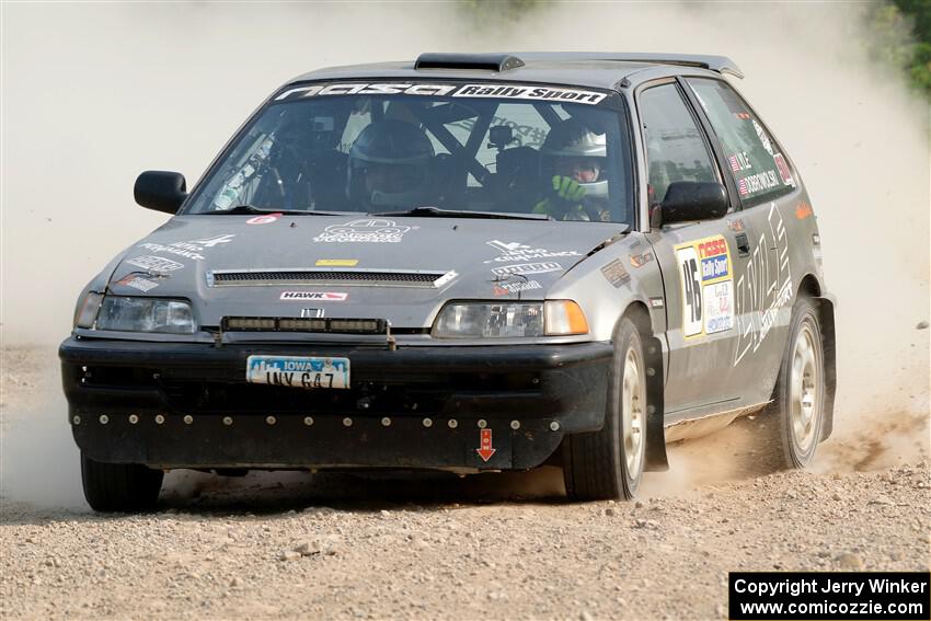 Nick Lyle / Kevin Dobrowolski Honda Civic Si on SS4, Hollow Woodtick.