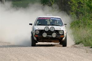 Mark Rokus / Mike Van Alphen VW GTI on SS4, Hollow Woodtick.