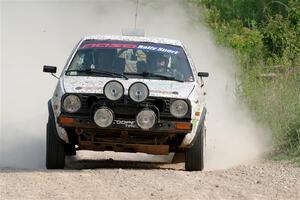 Mark Rokus / Mike Van Alphen VW GTI on SS4, Hollow Woodtick.