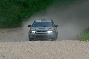 Dexter Clark / Jon McCallie Nissan Sentra SE-R on SS4, Hollow Woodtick.