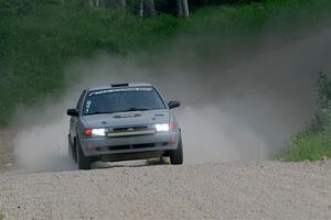 Dexter Clark / Jon McCallie Nissan Sentra SE-R on SS4, Hollow Woodtick.