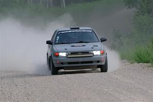 Dexter Clark / Jon McCallie Nissan Sentra SE-R on SS4, Hollow Woodtick.