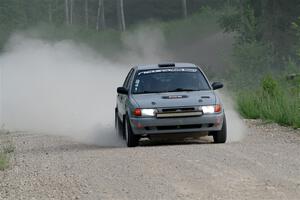 Dexter Clark / Jon McCallie Nissan Sentra SE-R on SS4, Hollow Woodtick.