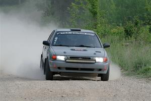 Dexter Clark / Jon McCallie Nissan Sentra SE-R on SS4, Hollow Woodtick.