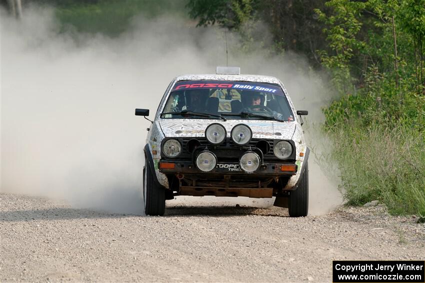 Mark Rokus / Mike Van Alphen VW GTI on SS4, Hollow Woodtick.