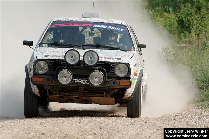 Mark Rokus / Mike Van Alphen VW GTI on SS4, Hollow Woodtick.