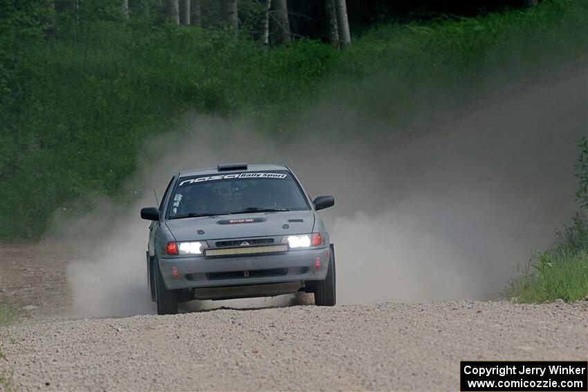 Dexter Clark / Jon McCallie Nissan Sentra SE-R on SS4, Hollow Woodtick.