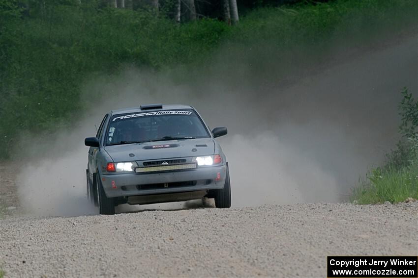 Dexter Clark / Jon McCallie Nissan Sentra SE-R on SS4, Hollow Woodtick.