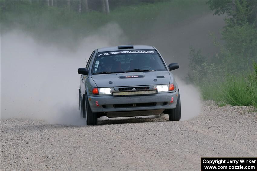 Dexter Clark / Jon McCallie Nissan Sentra SE-R on SS4, Hollow Woodtick.