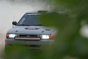 Dexter Clark / Jon McCallie Nissan Sentra SE-R on SS4, Hollow Woodtick.