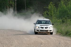 Andrew Bockheim / Salvatore LoPresti Mitsubishi Lancer on SS4, Hollow Woodtick.